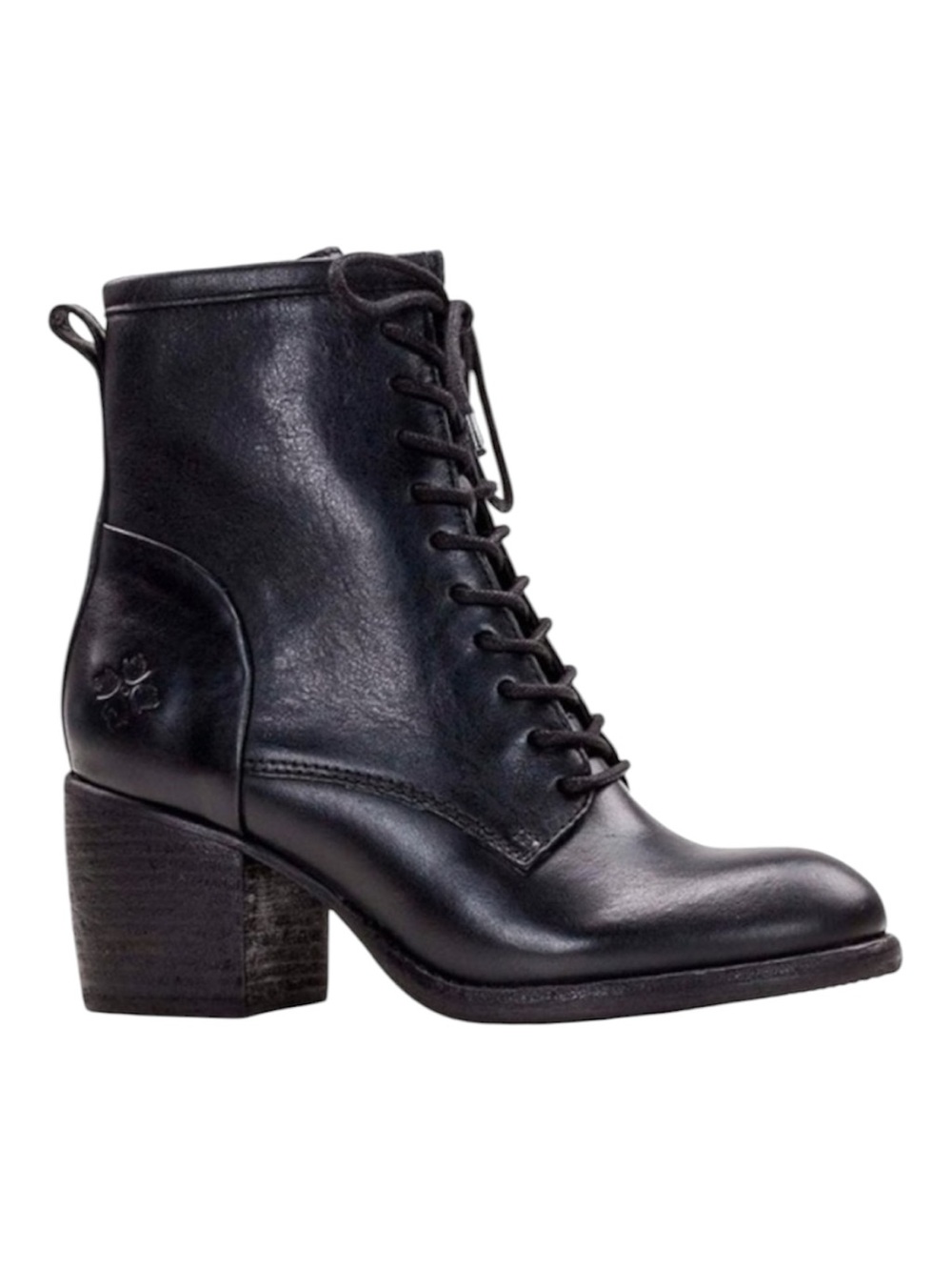 Patricia Nash Sicily Leather Lace-Up Zippered Ankle Boot Size 10
